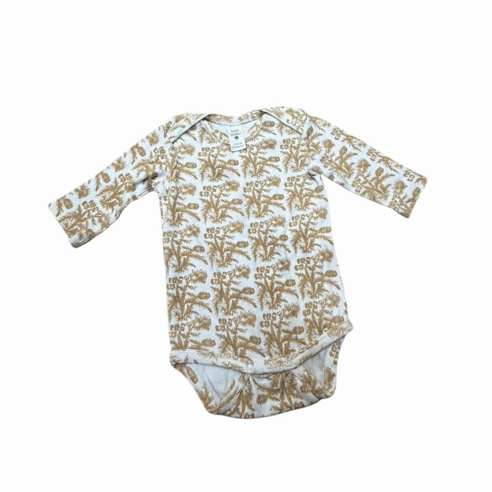 Kate Quinn Organic Cotton Long Sleeve Bodysuit 6–12M